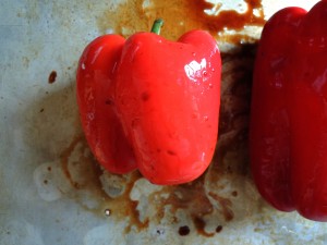 Balsamic Roasted Red Peppers