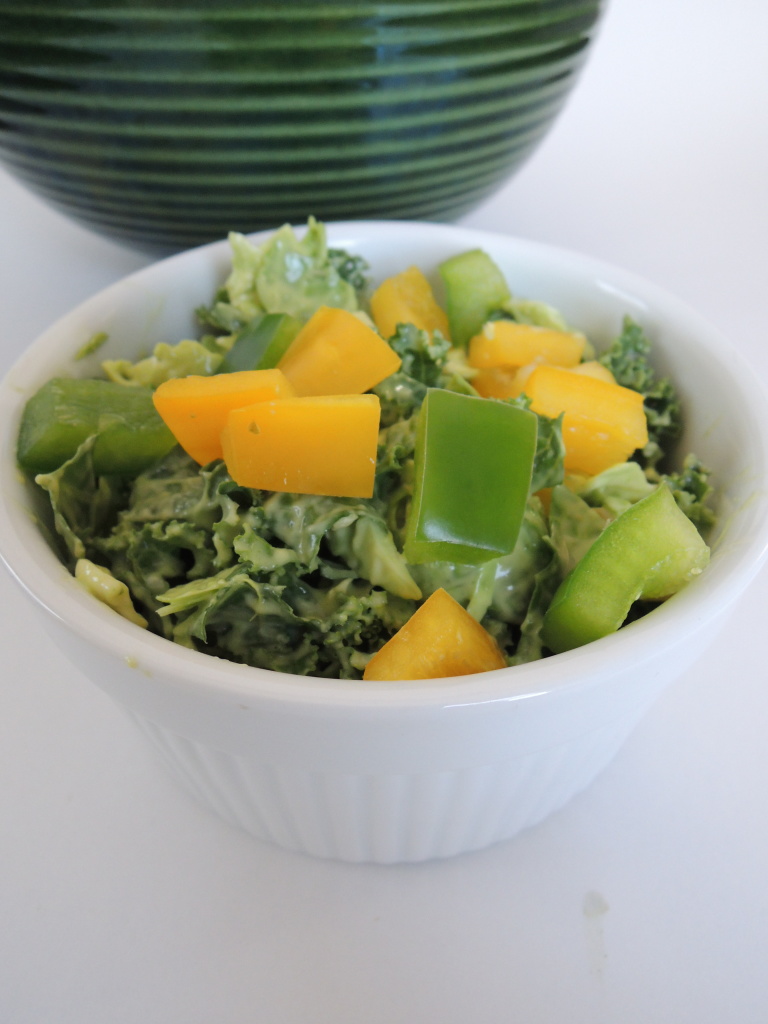 Green and Gold Kale Salad