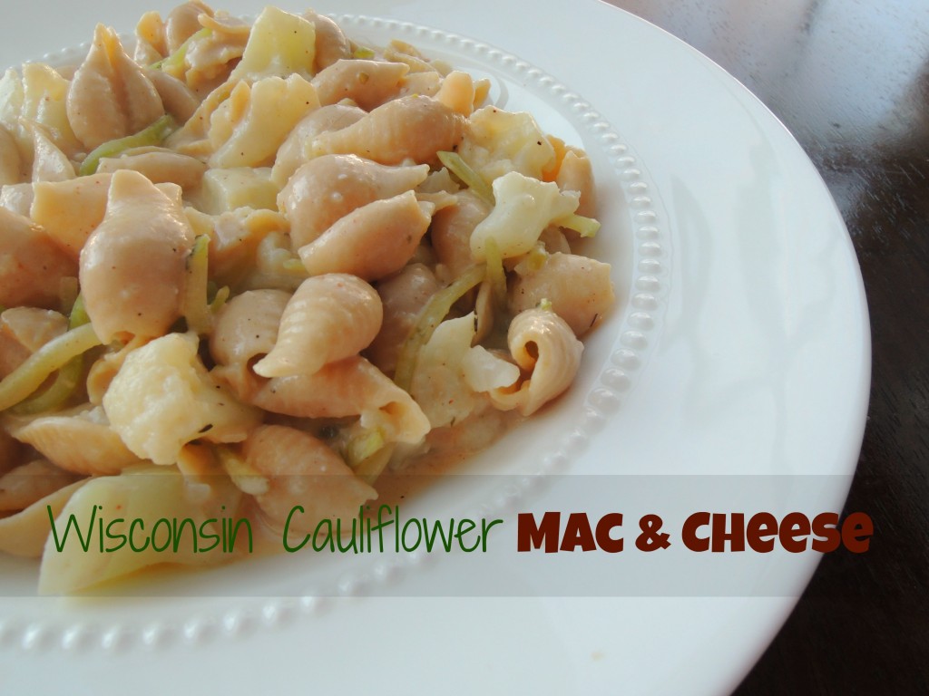 Wisconsin Cauliflower Mac and Cheese