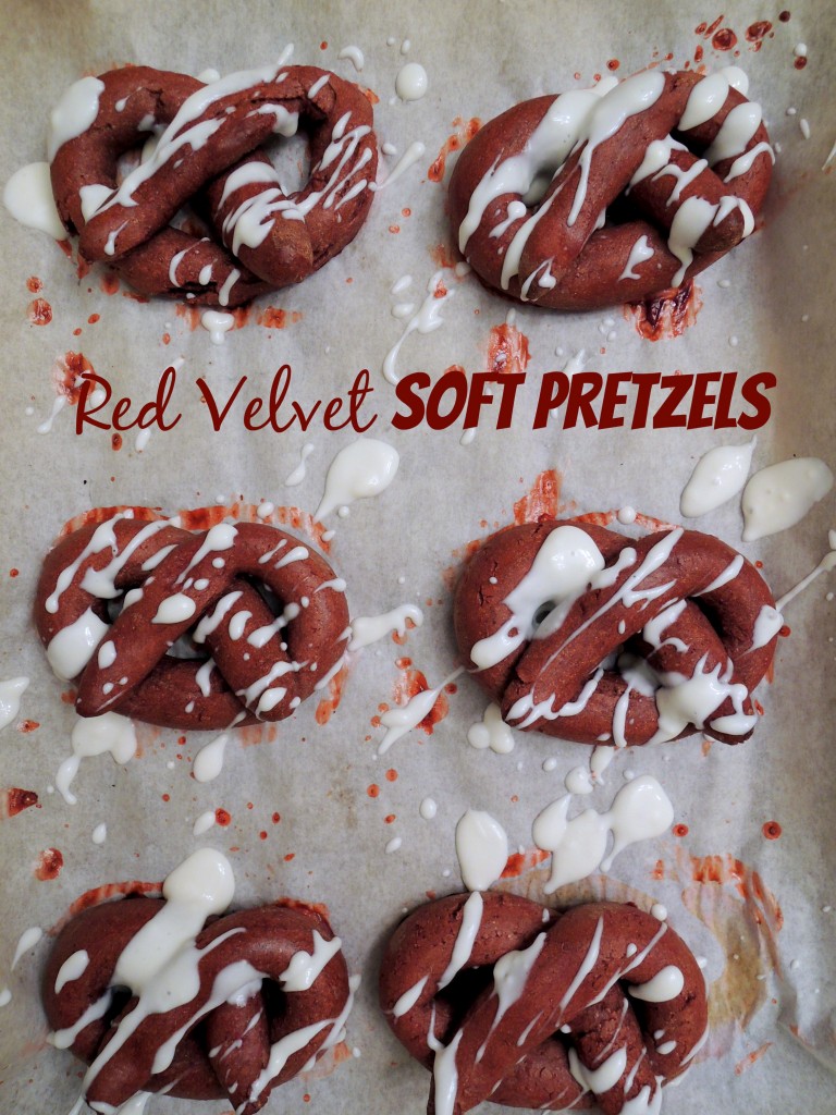 Red Velvet Soft Pretzels