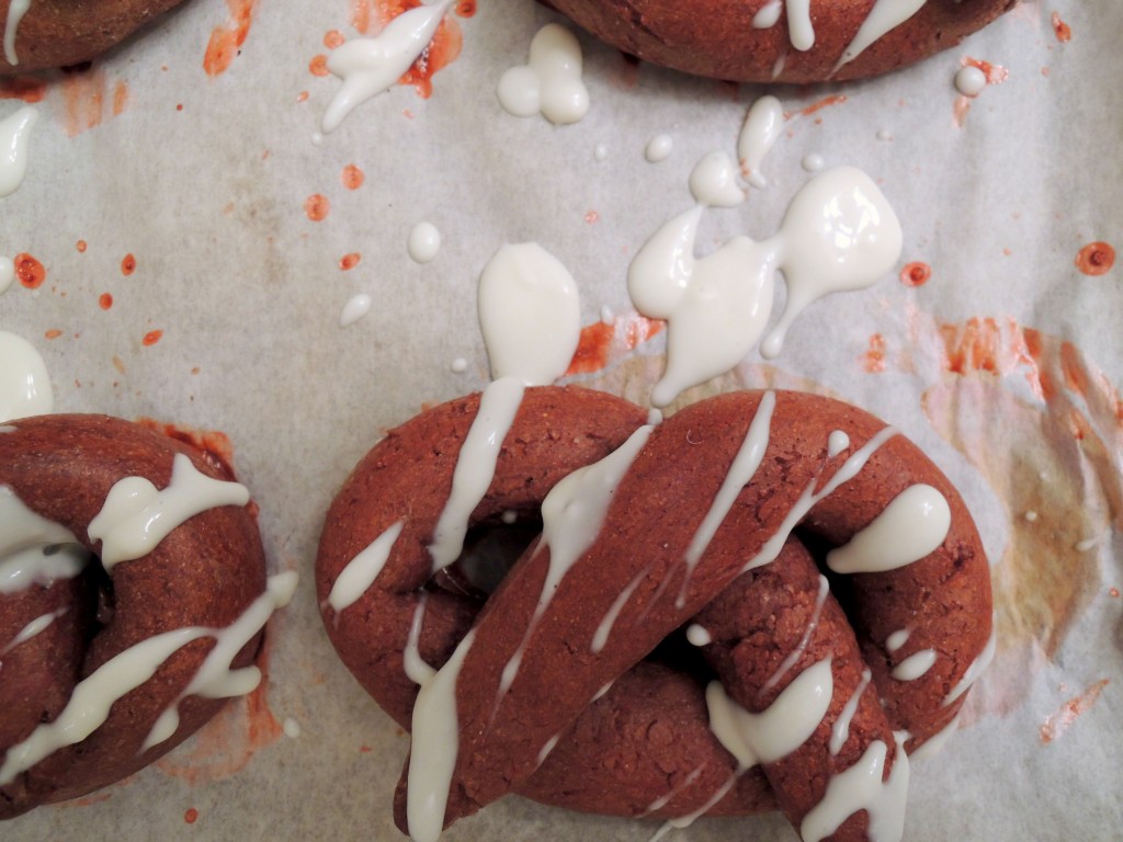 Red Velvet Soft Pretzels