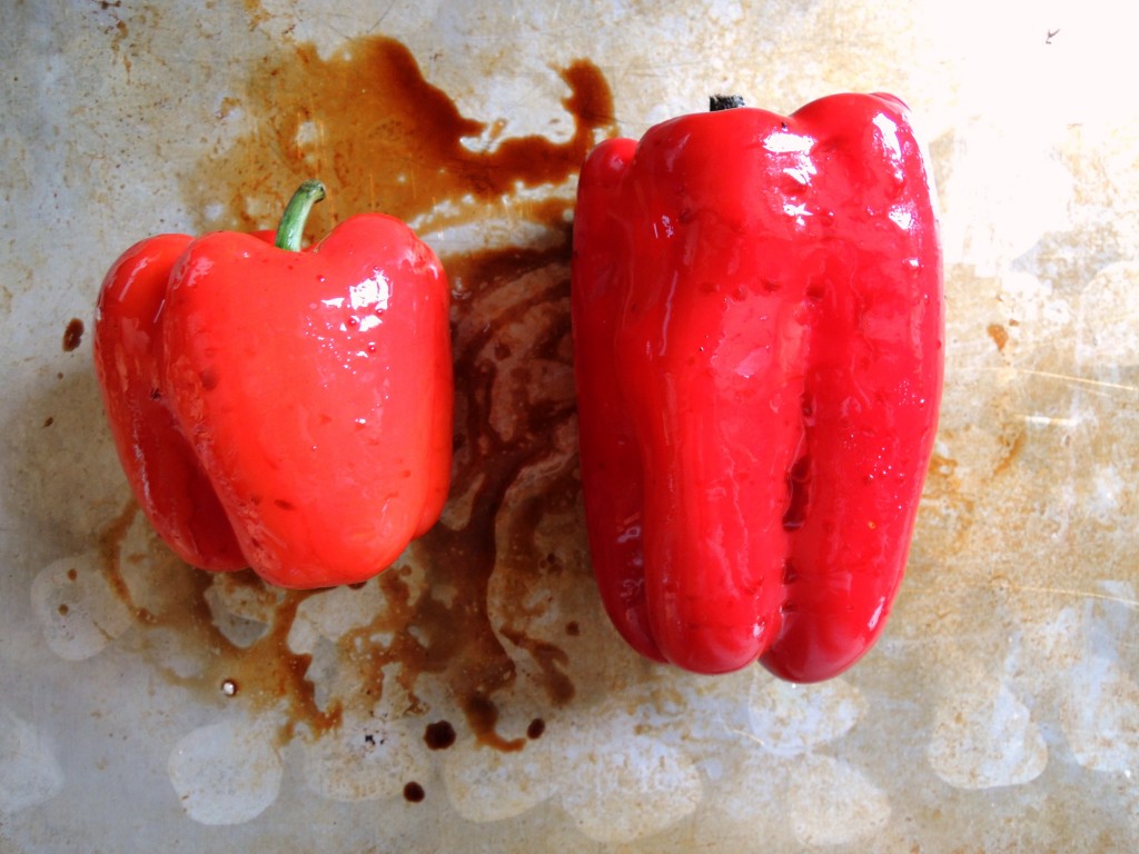 Balsamic Roasted Red Peppers