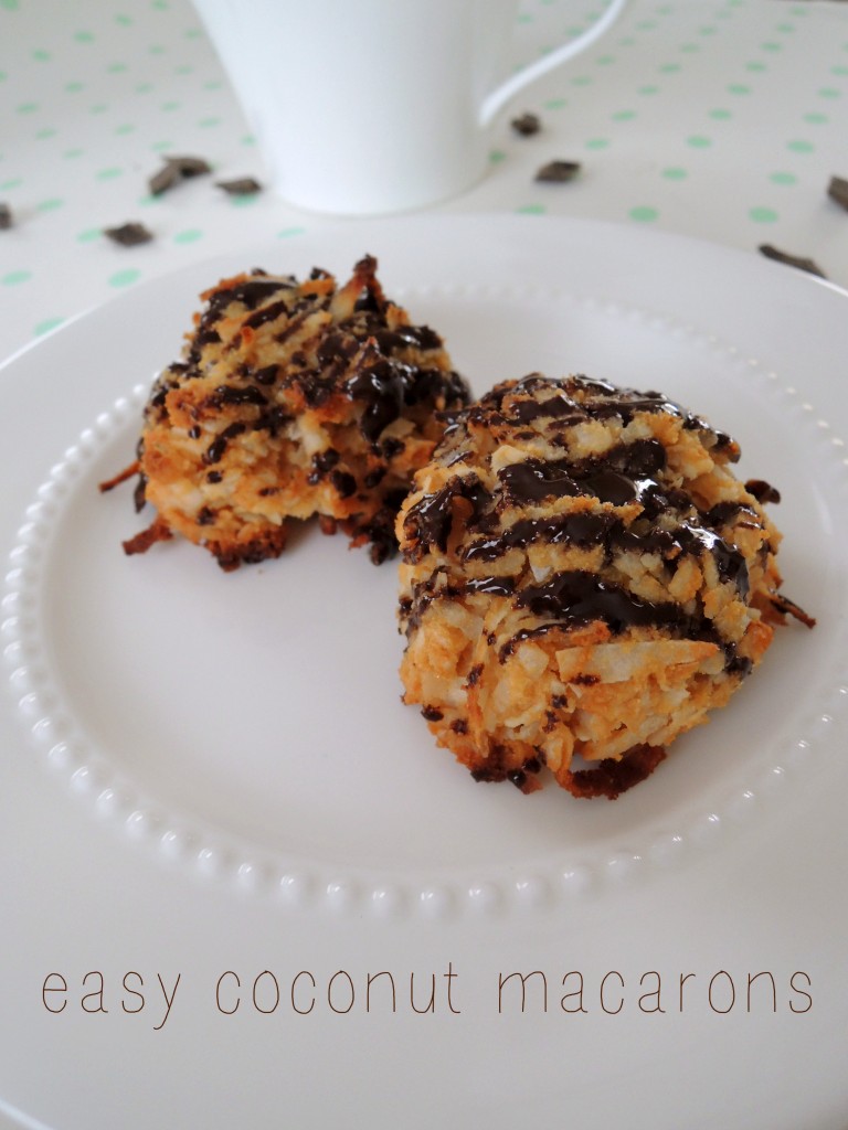 Easy Coconut Macarons