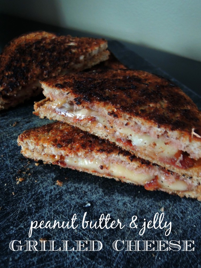 Peanut Butter and Jelly Grilled Cheese