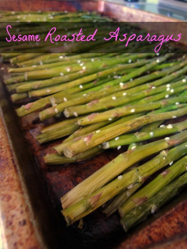 Sesame Roasted Asparagus