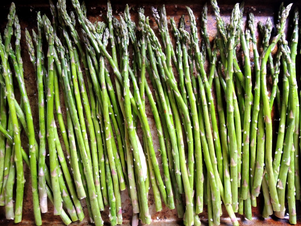 Sesame Roasted Asparagus