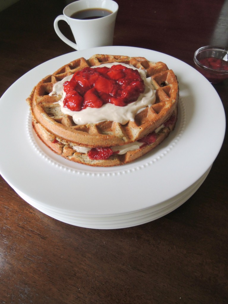 Strawberry Shortcake Waffles4