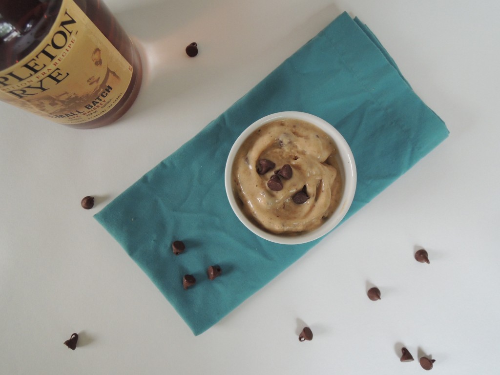 Chocolate Chip Whiskey Ice Cream