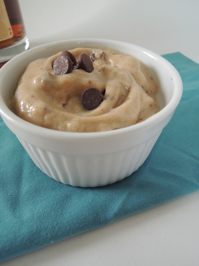 Chocolate Chip Whiskey Ice Cream