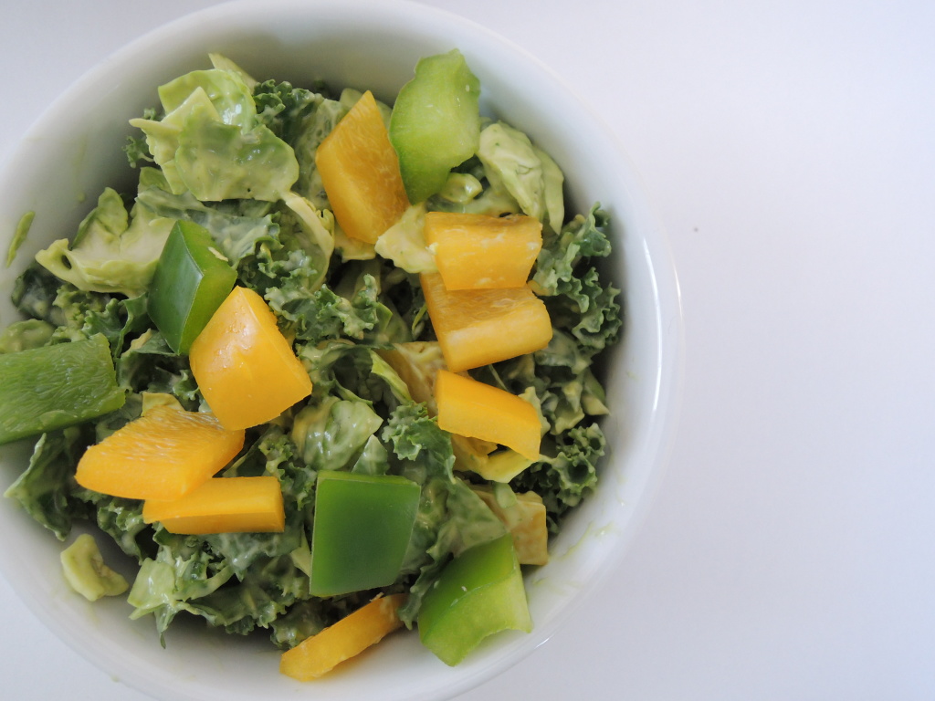Green and Gold Kale Salad