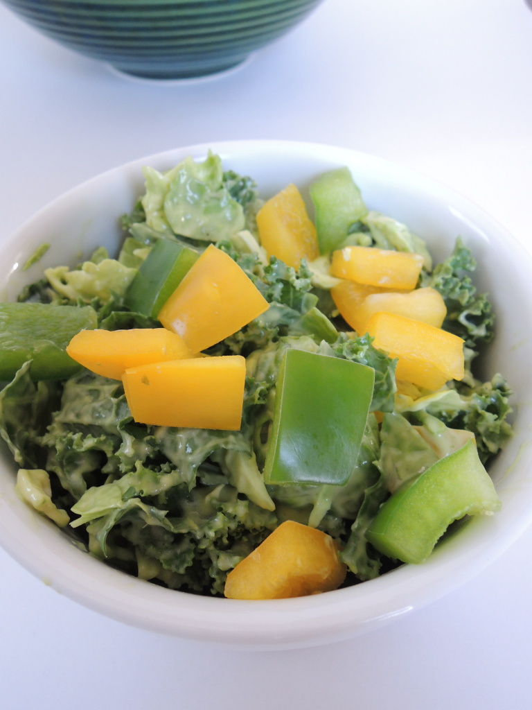 Green and Gold Kale Salad